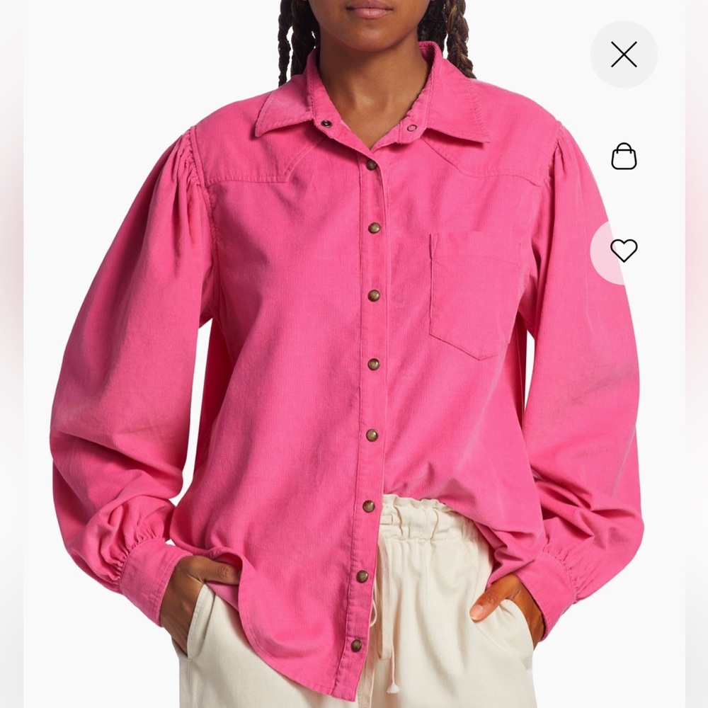 Xirena Corduroy Western Shirt